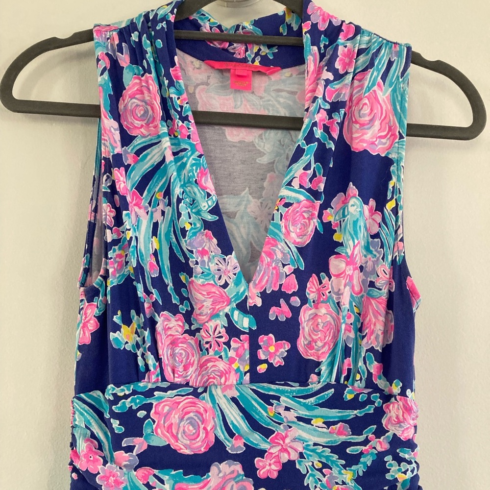 Lilly Pulitzer maxi dress, excellent used condition.